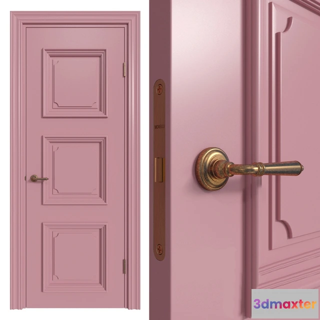 1665076 - other-models - Internal door Academy Navarra 4 doors # 2 3D Max