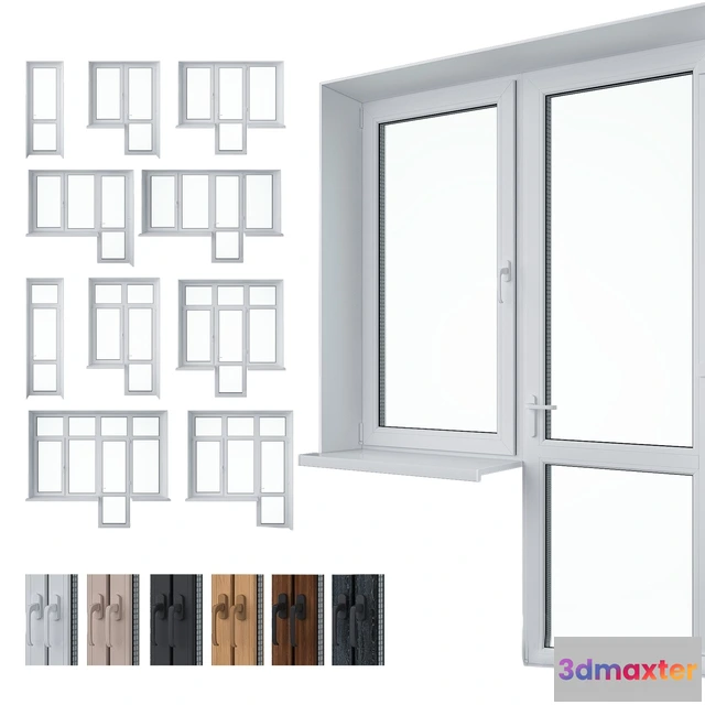 1665234 - other-models - Door Set 3 3D Max