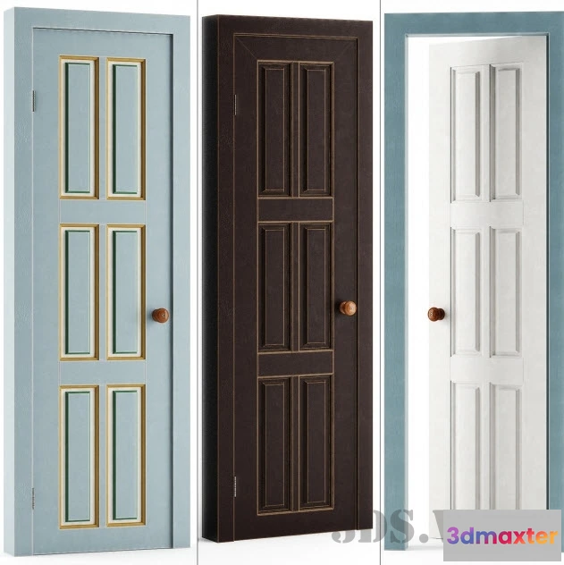 1665398 - other-models - Door set for restaurants 3D Max