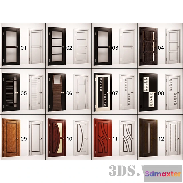 1665478 - other-models - Door collection 3D Max