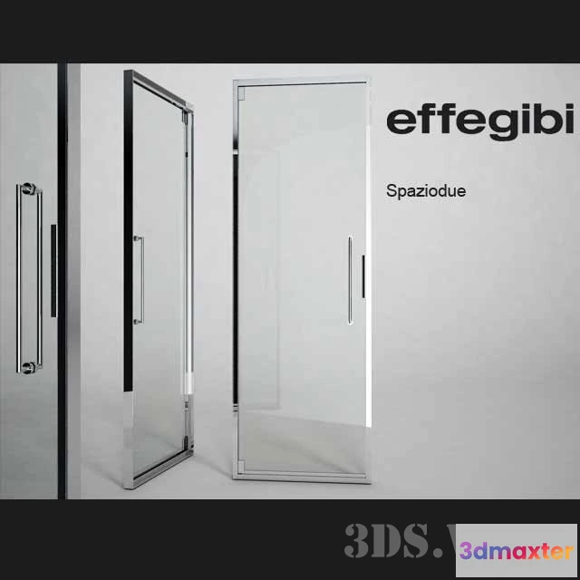 1665512 - other-models - Glass door and hinge 3D Max