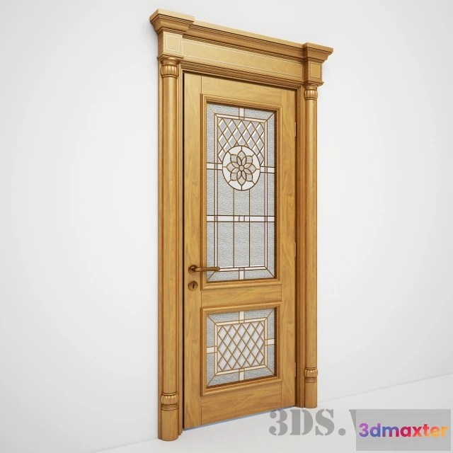 1665514 - other-models - Classic interior wooden door 3D Max