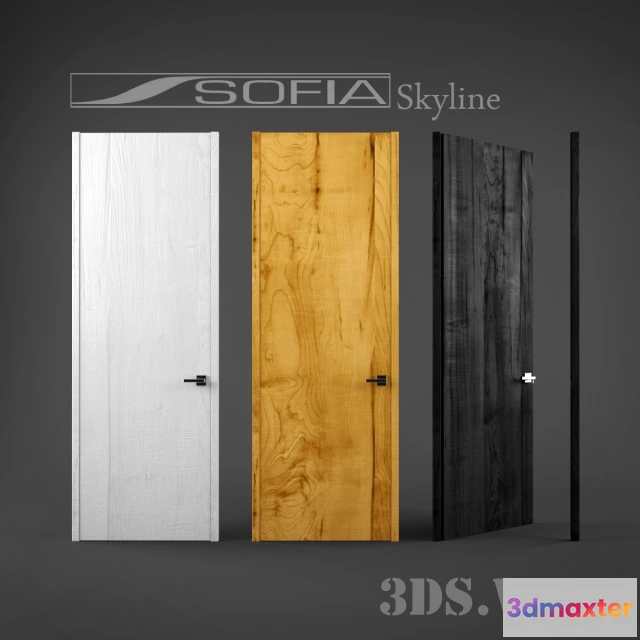 1665544 - other-models - Interior doors Sofia Skyline 3D Max