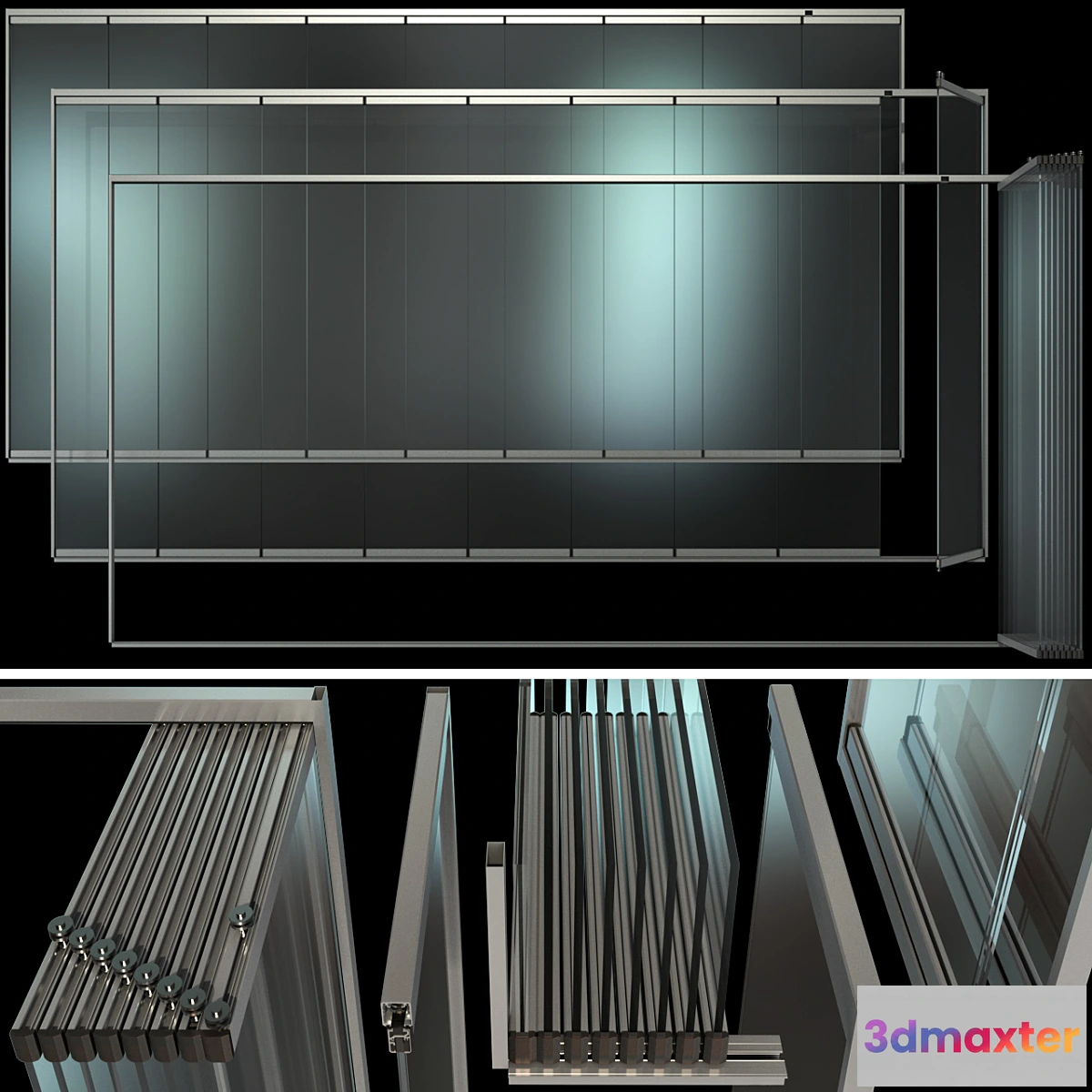 570068 - Glass Sliding Partition Walls