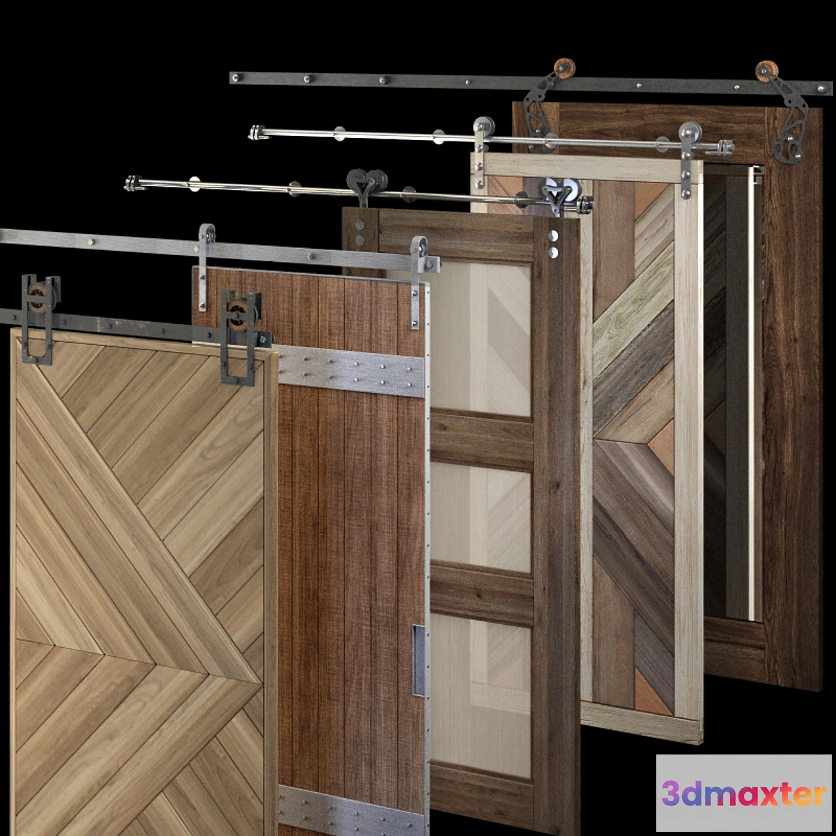 576838 - rails for sliding doors