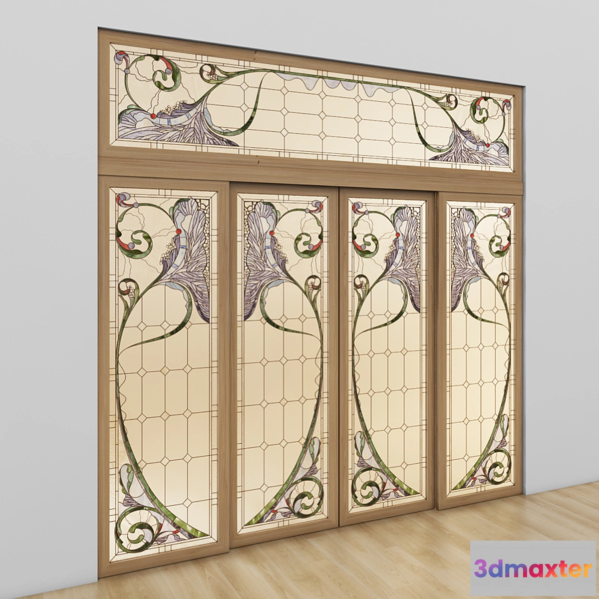 628395 - Stained-glass window - No.5