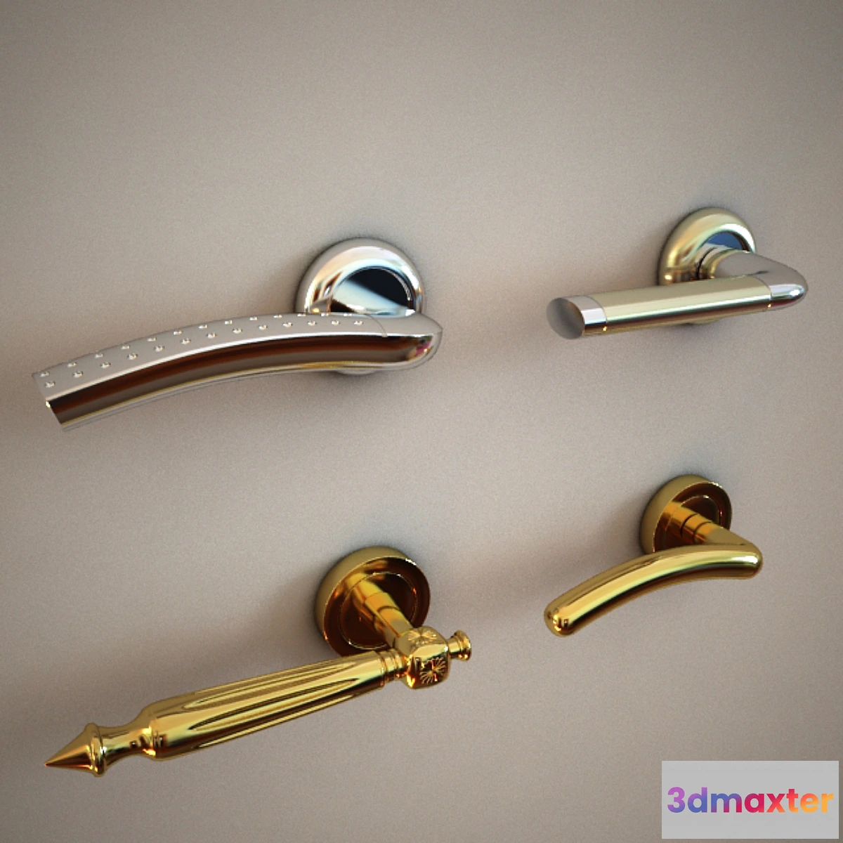 632301 - Set of door handles