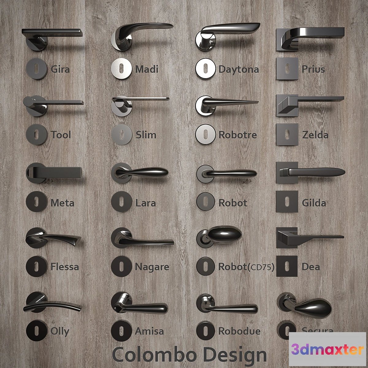 632319 - Colombo Design handles