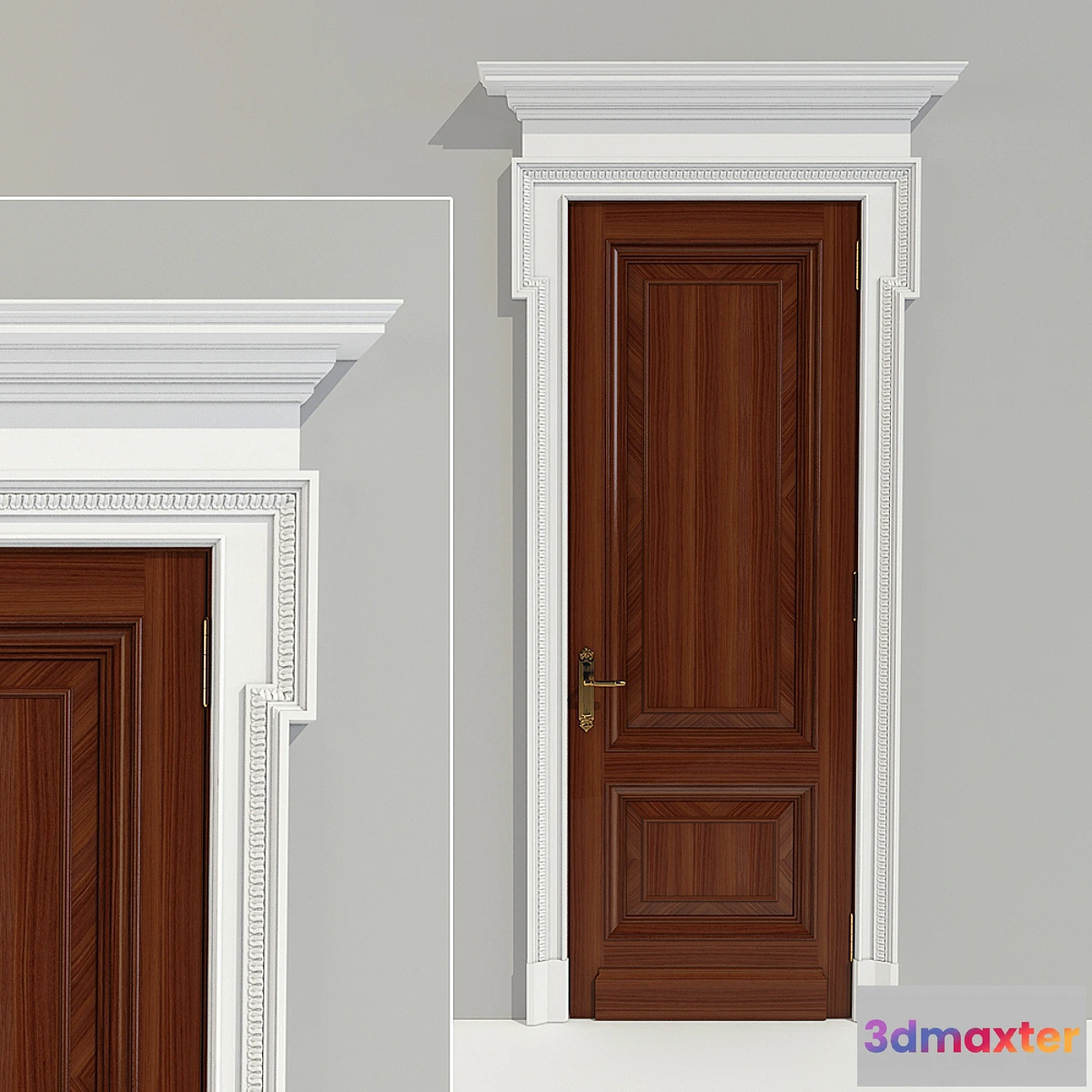 633437 - door trim or plaster