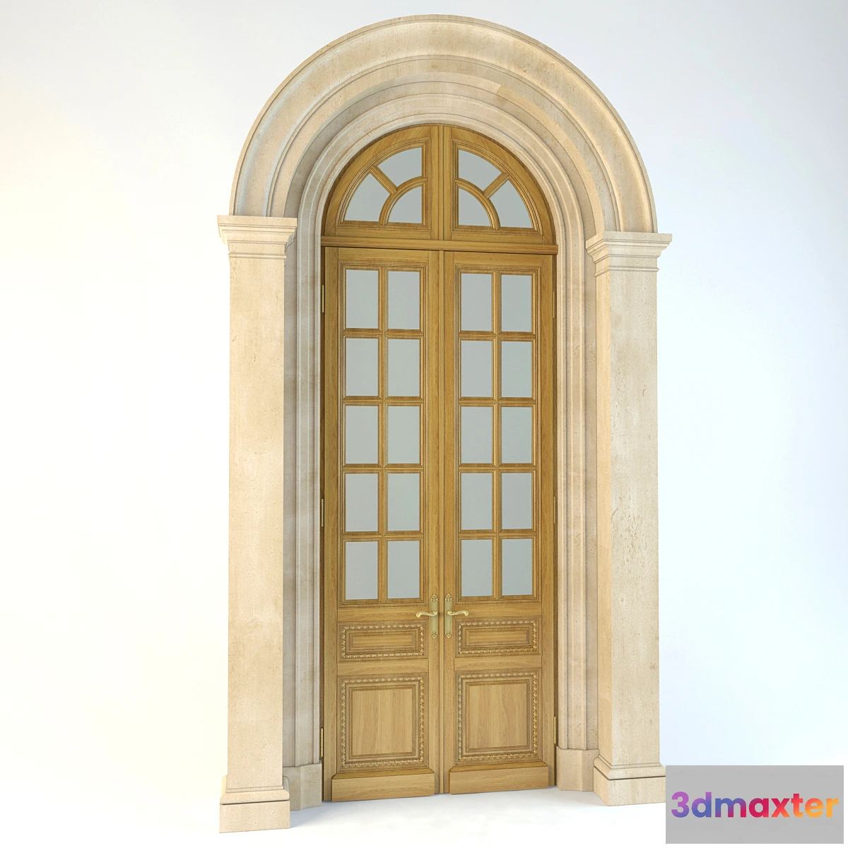 641457 - classical door with portal