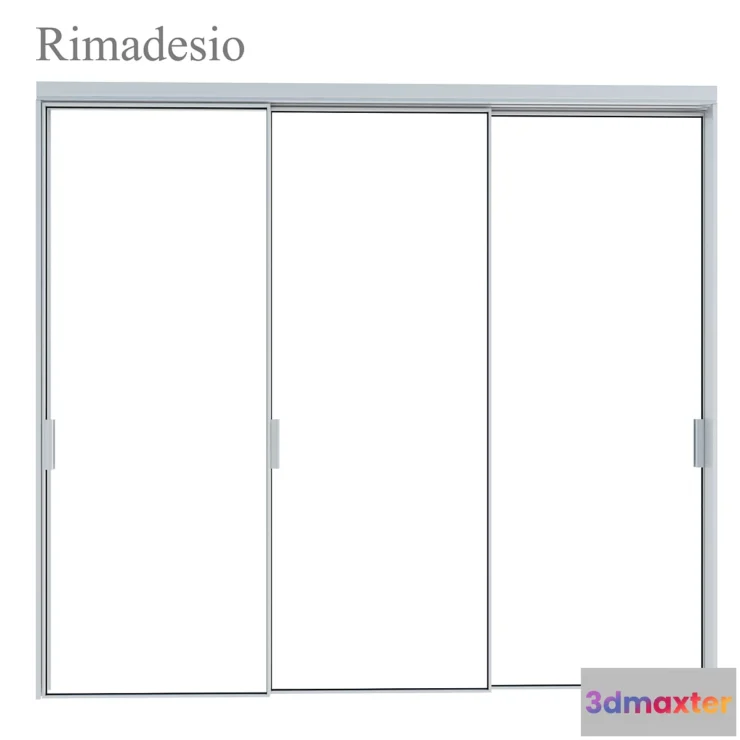 643573 - Rimadesio Velaria Sliding Doors storage system for living areas