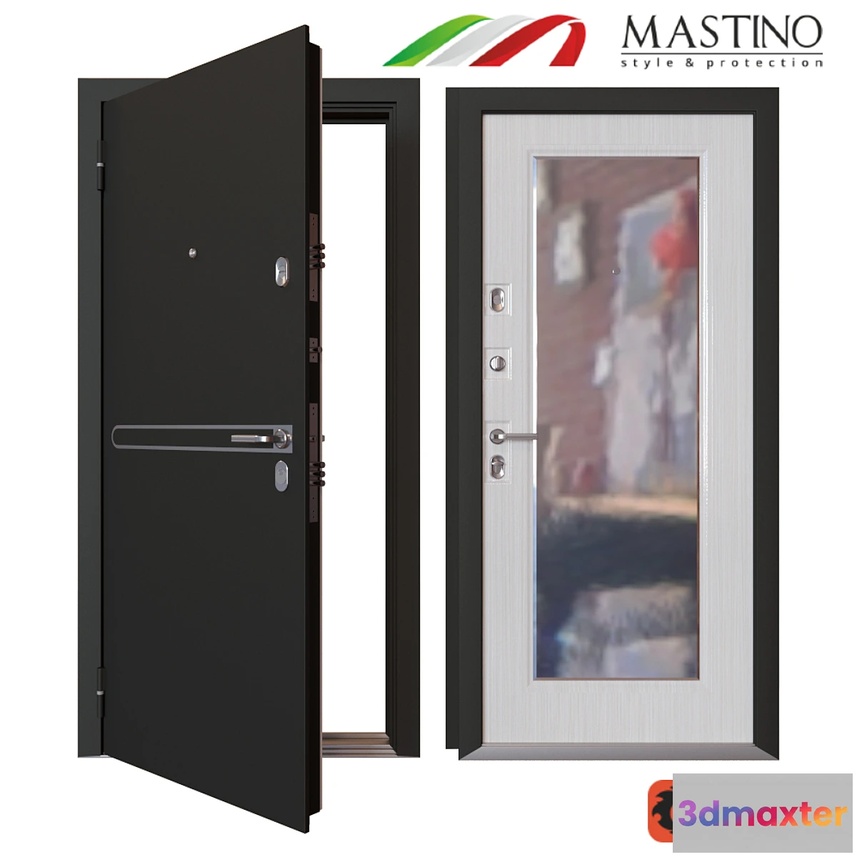 664817 - Entrance metal door MASTINO PARKO