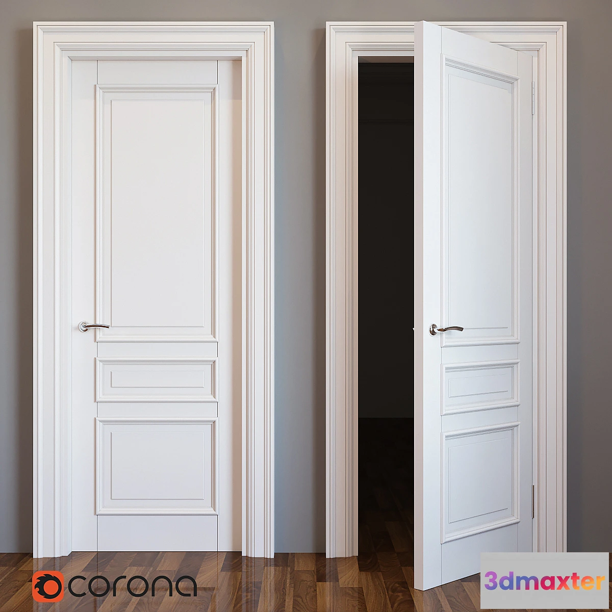 666741 - Classic wooden door - No.2