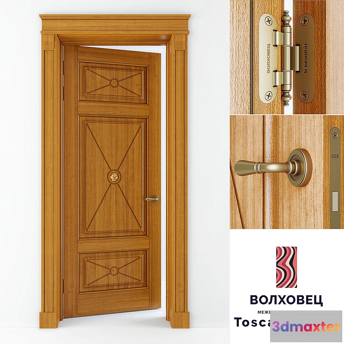 668617 - Doors Volhovets Toscana Litera