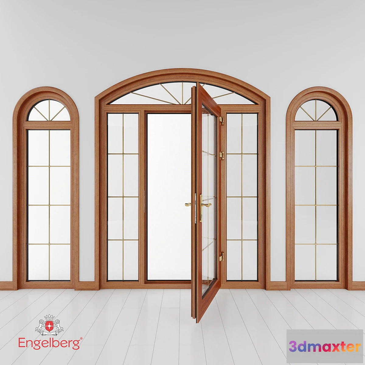 673021 - Plastic door and window with muntin bars