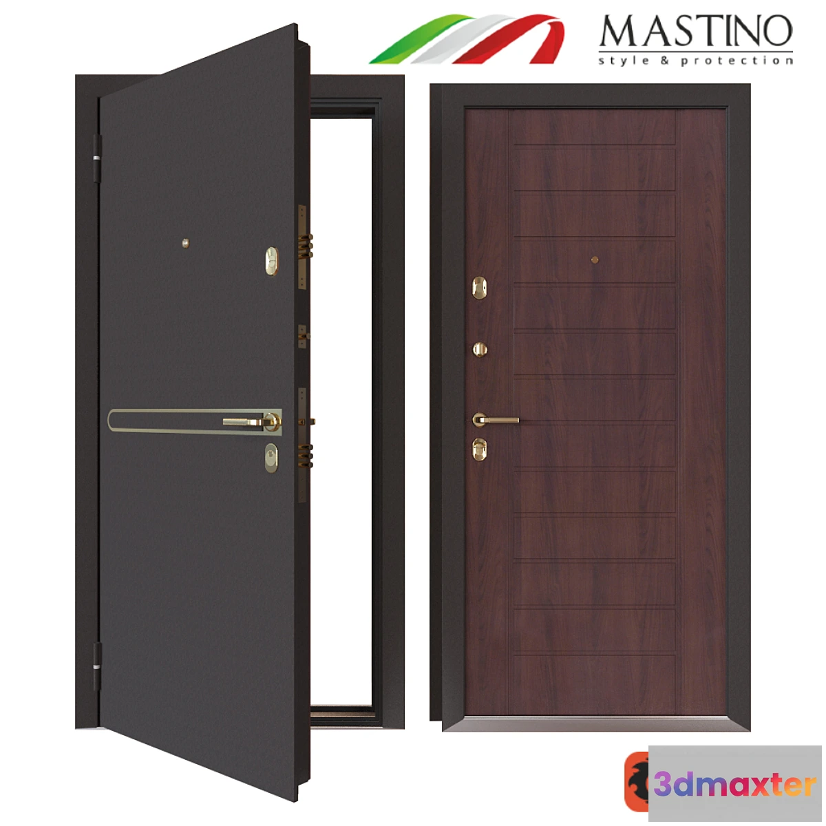 673847 - Input metal door MASTINO STRADA
