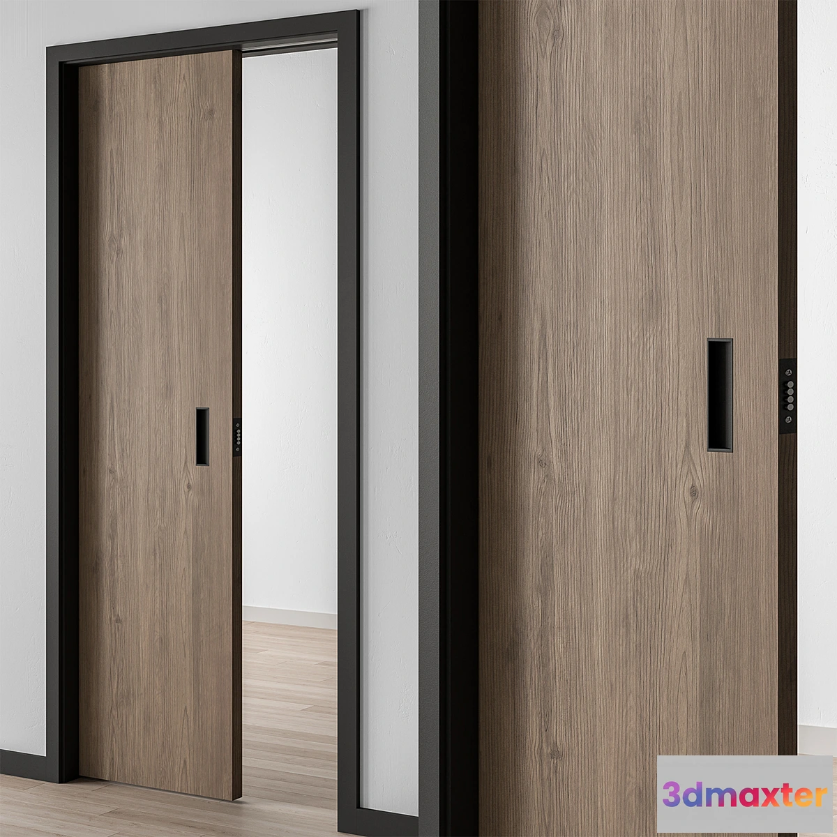 705680 - Wooden Pocket Door - Set 50