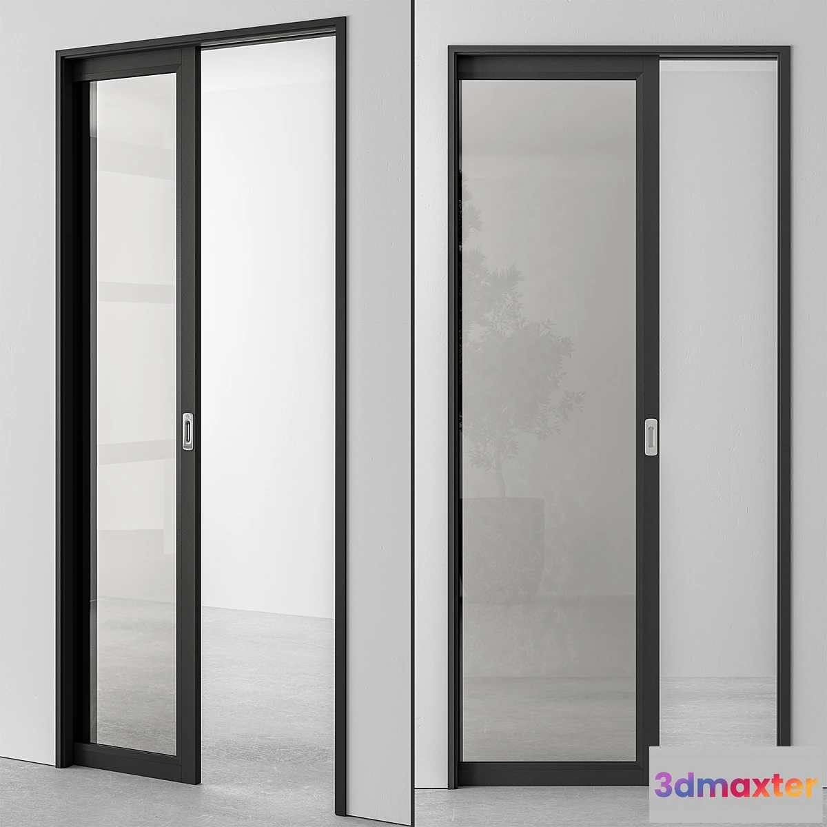 705686 - Glass Pocket Door - Set 51