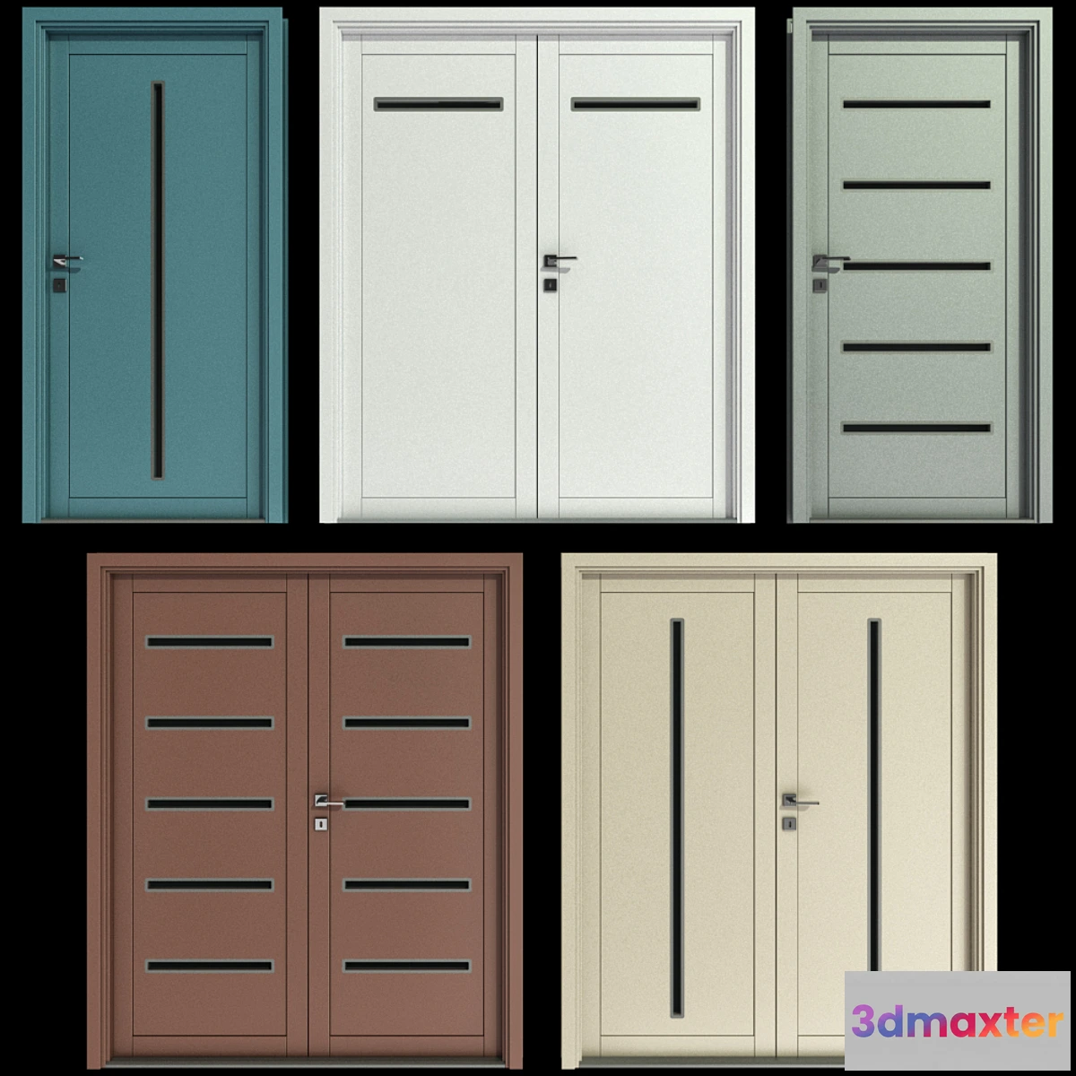 727752 - Metal swinging fire doors - No.7