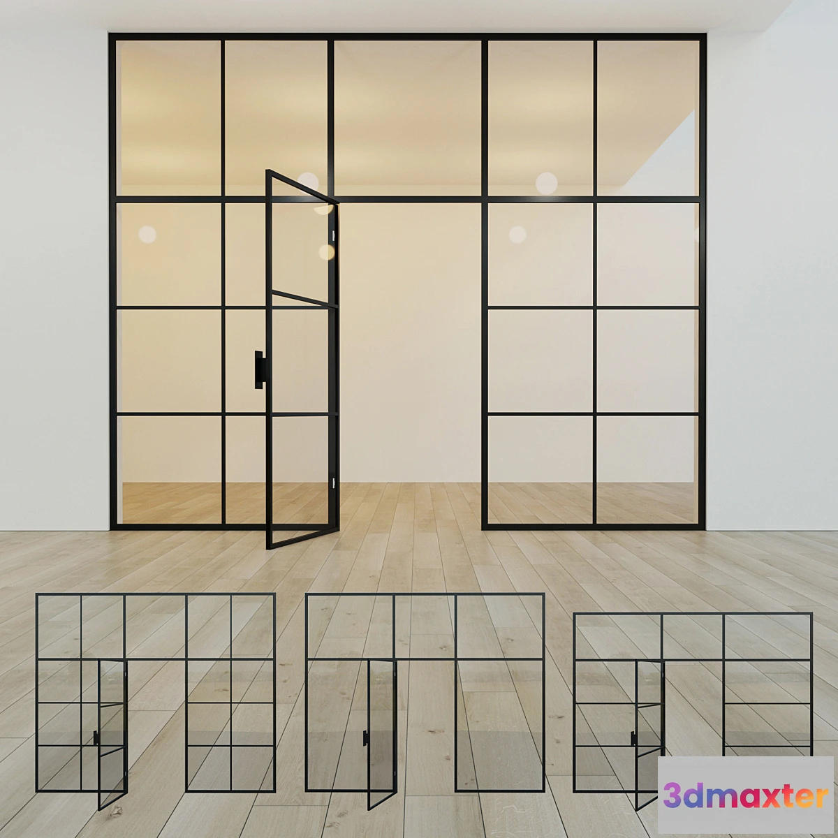 727936 - Glass partition. A door. ten - No.2
