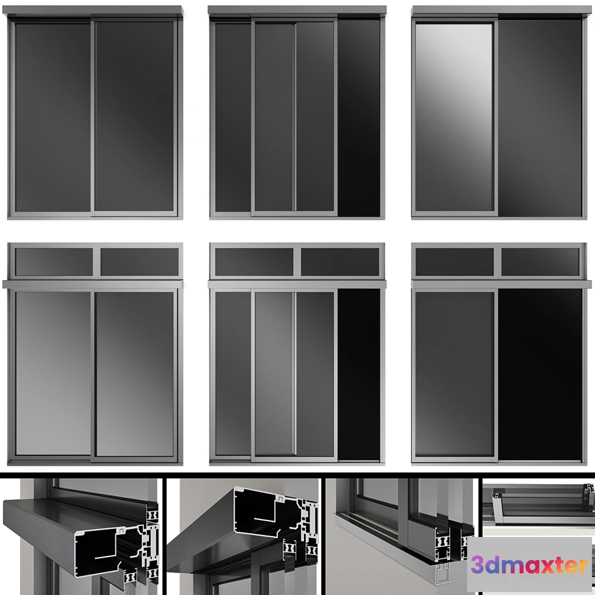 727970 - Sliding Metal Automatic Doors - No.2