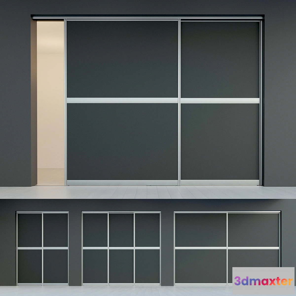 728082 - Sliding door. Partition. Closet. five - No.2