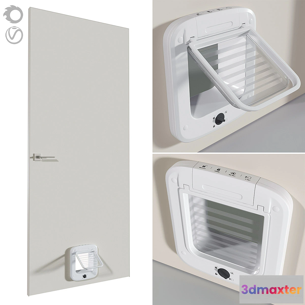 742997 - Street door for cats Trixie 3850 - No.2