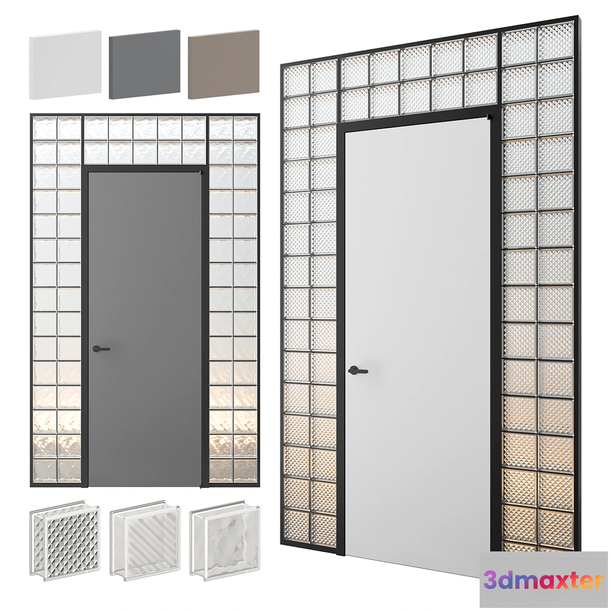 747637 - Glass Block Entry 02 - No.2