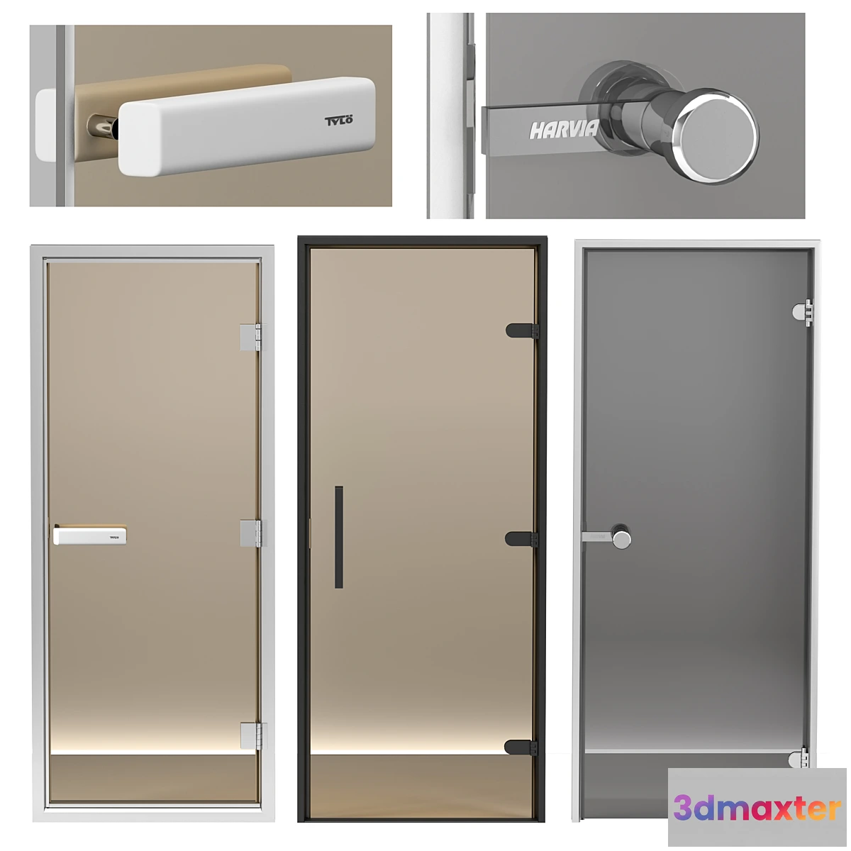 754659 - Hamam Turkish Sauna Glass Doors