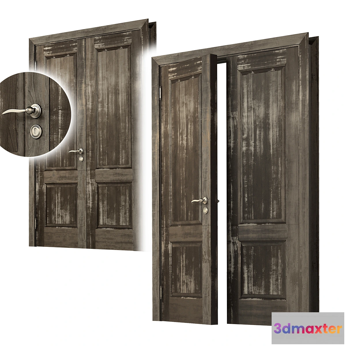 754683 - Double door vintage classic