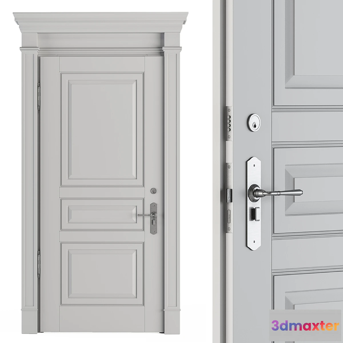 754875 - White Front Classic Door - Set 37 - No.2