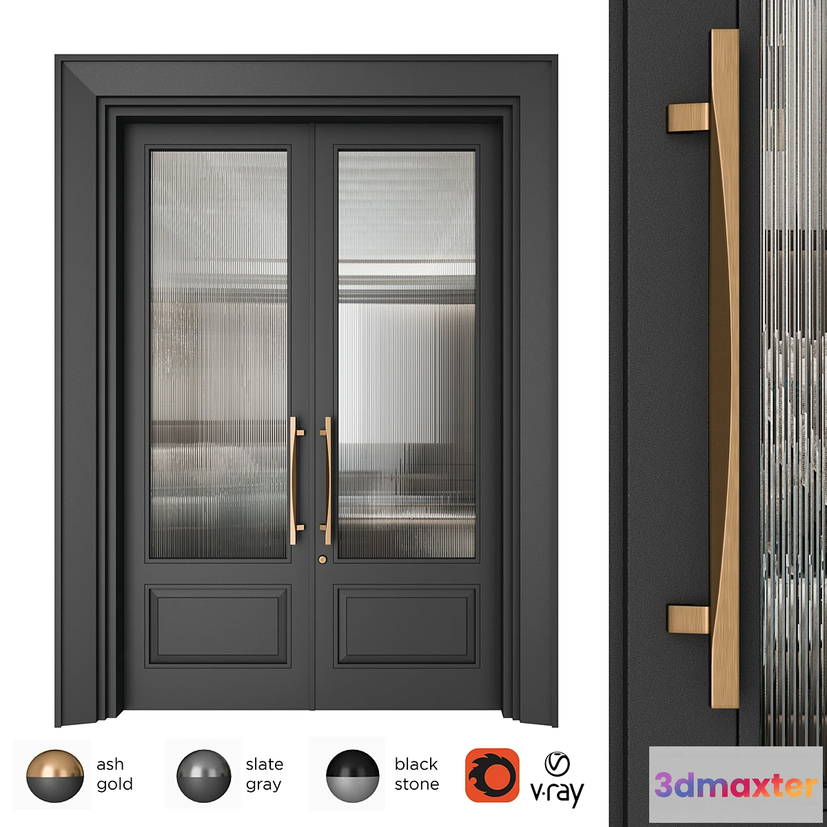 755135 - Door Set Elmes Archism T1235 - No.3