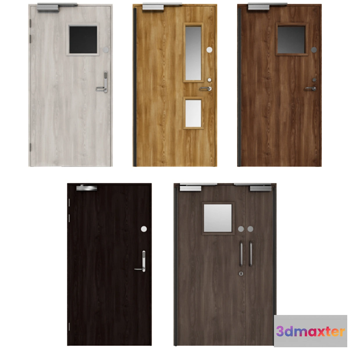 755137 - Wooden swing fire doors - No.3