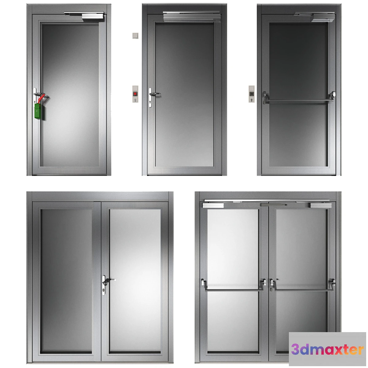 755177 - Metal swinging fire doors - No.12