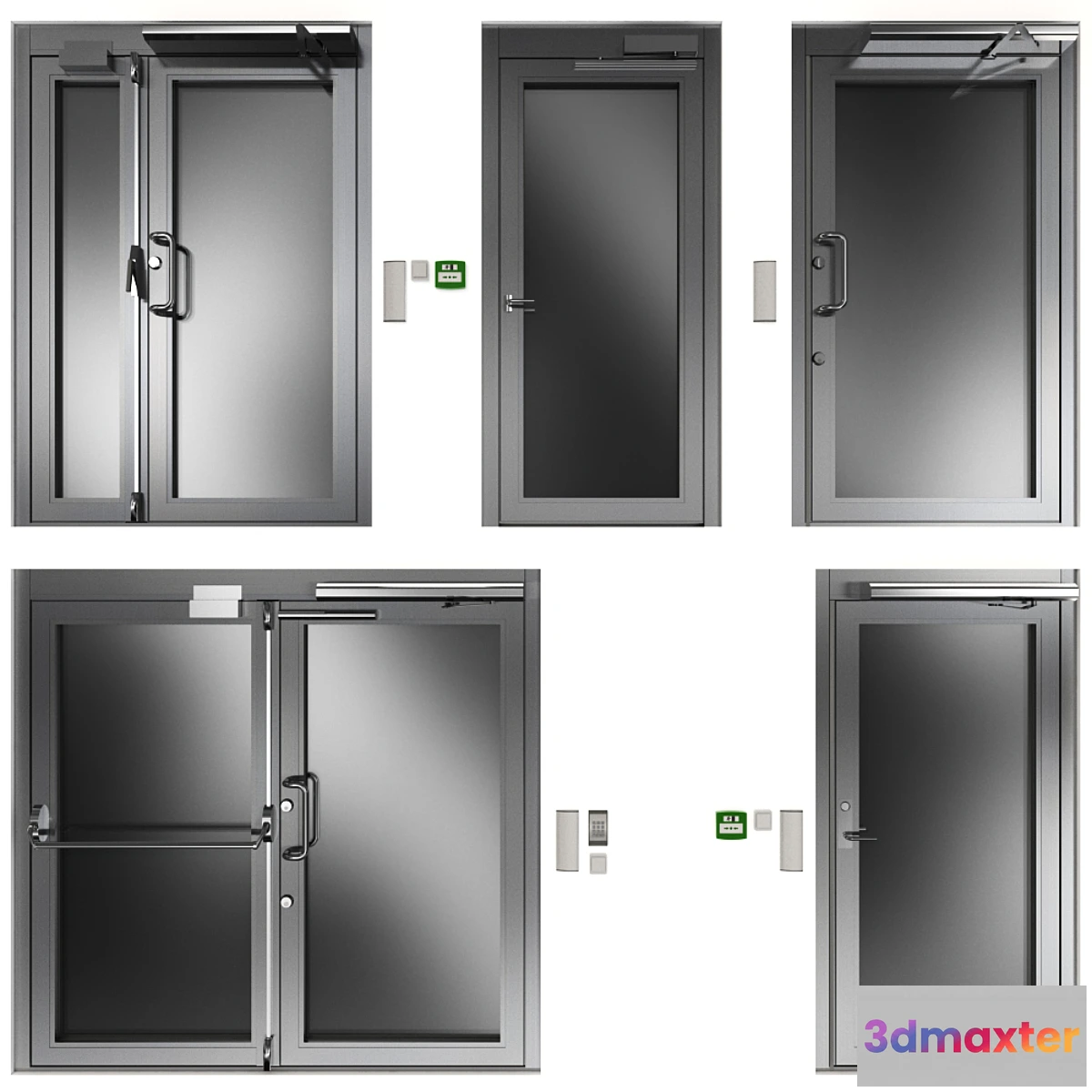 755179 - Metal swinging fire doors - No.13