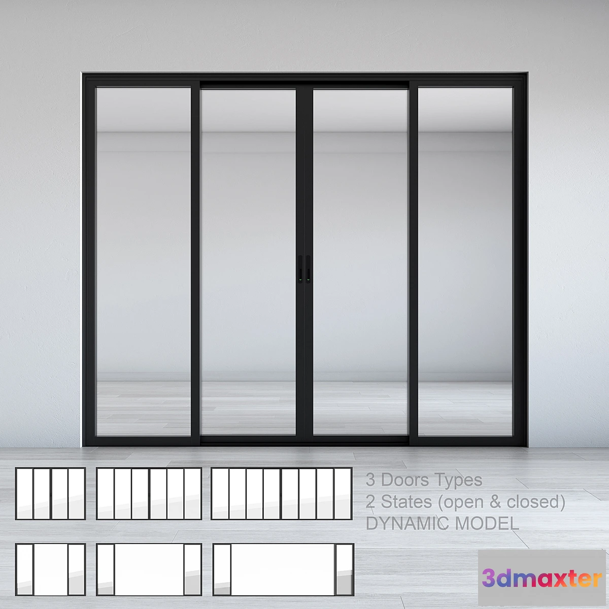 848137 - Dynamic Sliding Doors Set 02 - No.3