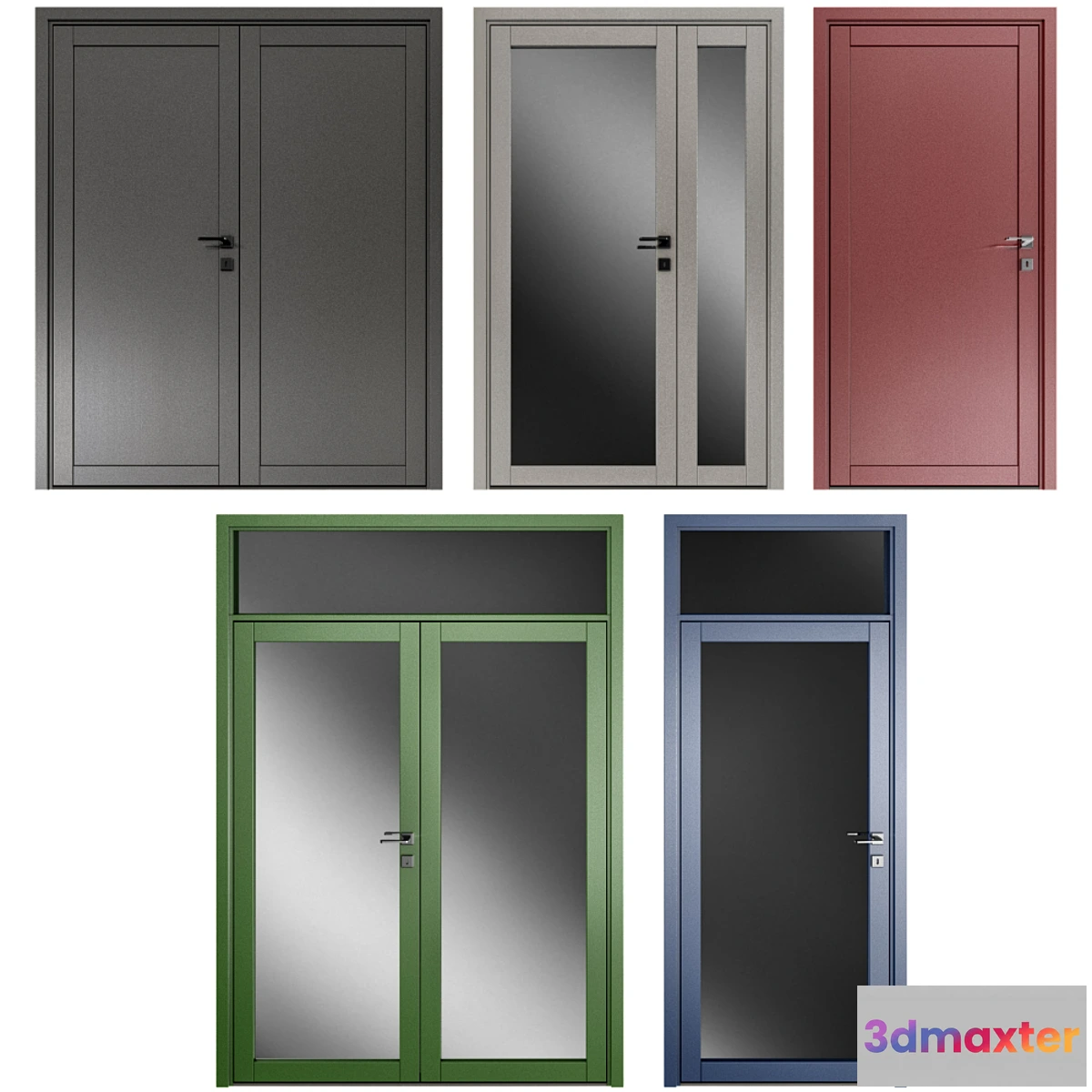 848157 - Metal swinging fire doors - No.14