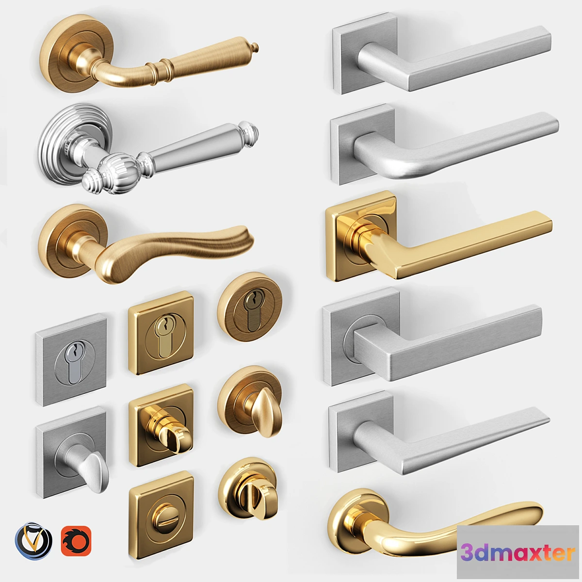 848493 - Door handles Pasini Fimet Colombo - No.3