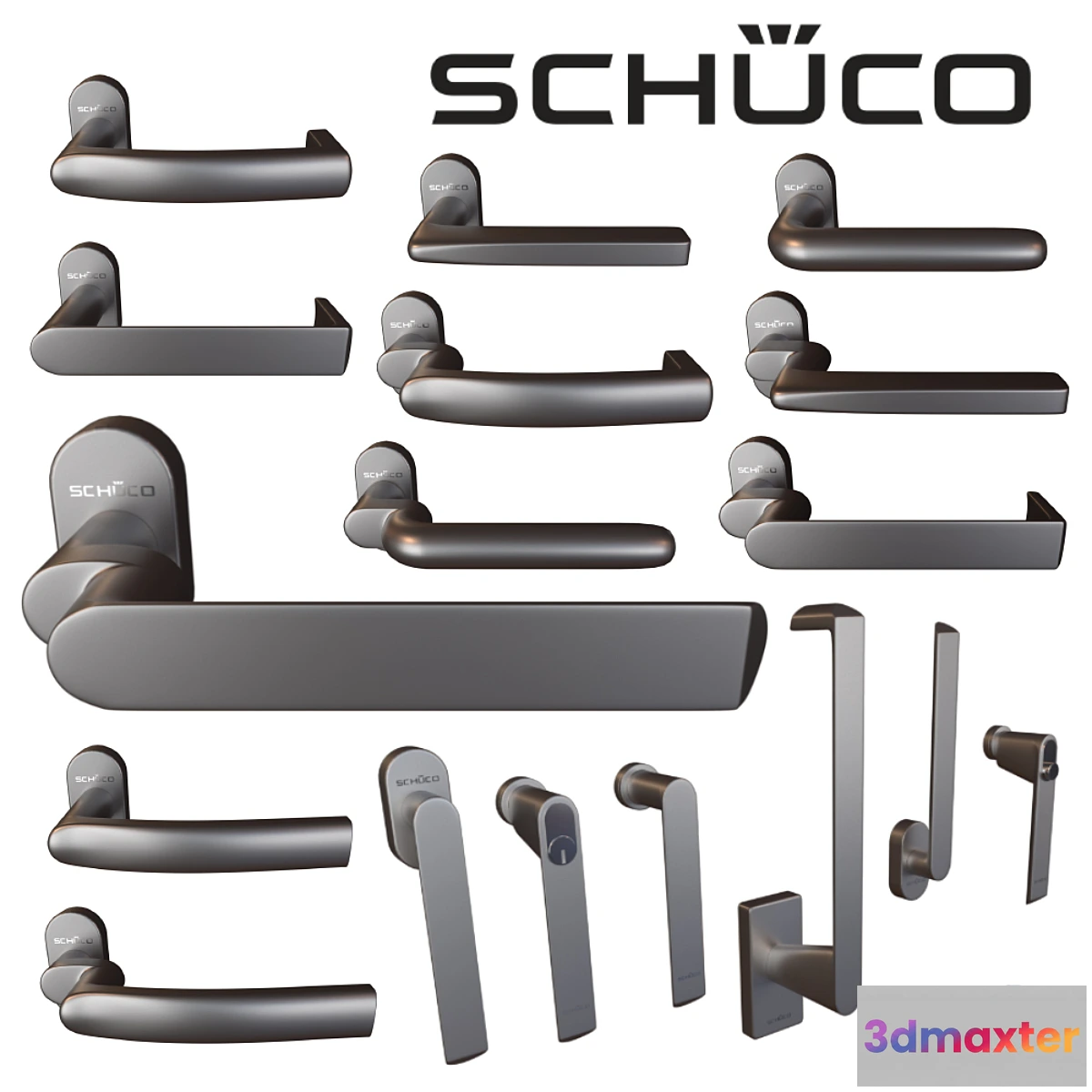 897252 - Door knobs (14 pcs) window (6 pcs) Schuco - No.3
