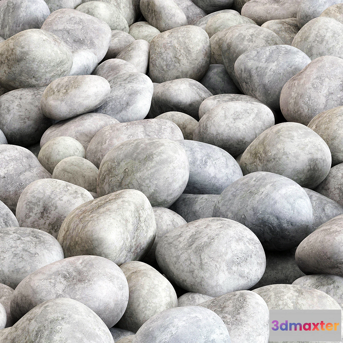 1285496 - Stone wite river 3D Max