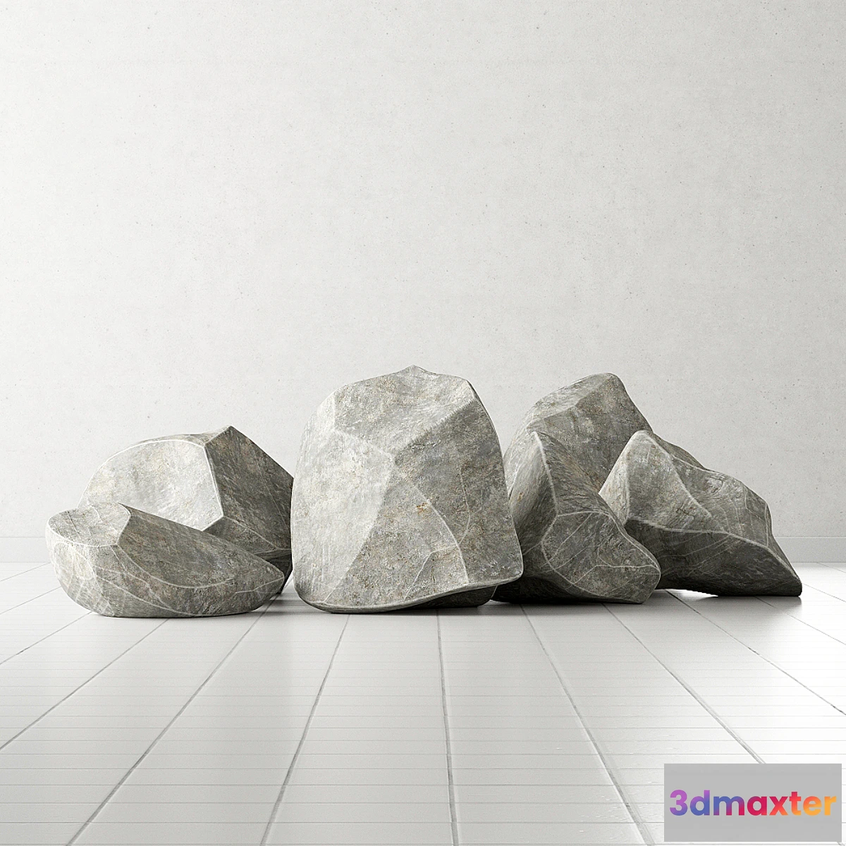 1286880 - Rock stone collection 3D Max