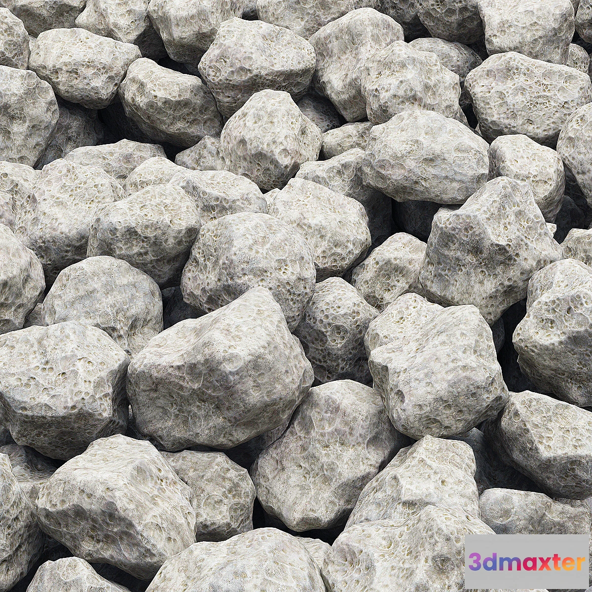 1287048 - Srushed stone 3D Max