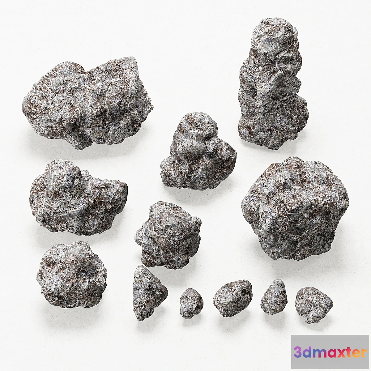 1305406 - Stone collection _ Collection of stones 3D Max
