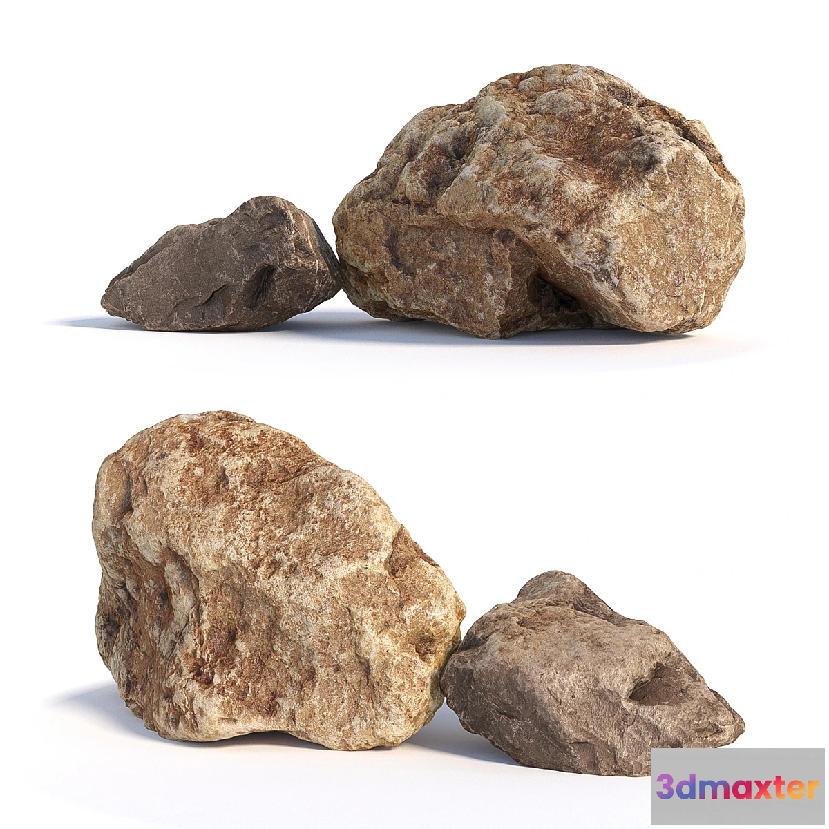 1319086 - Stones 143 3D Max