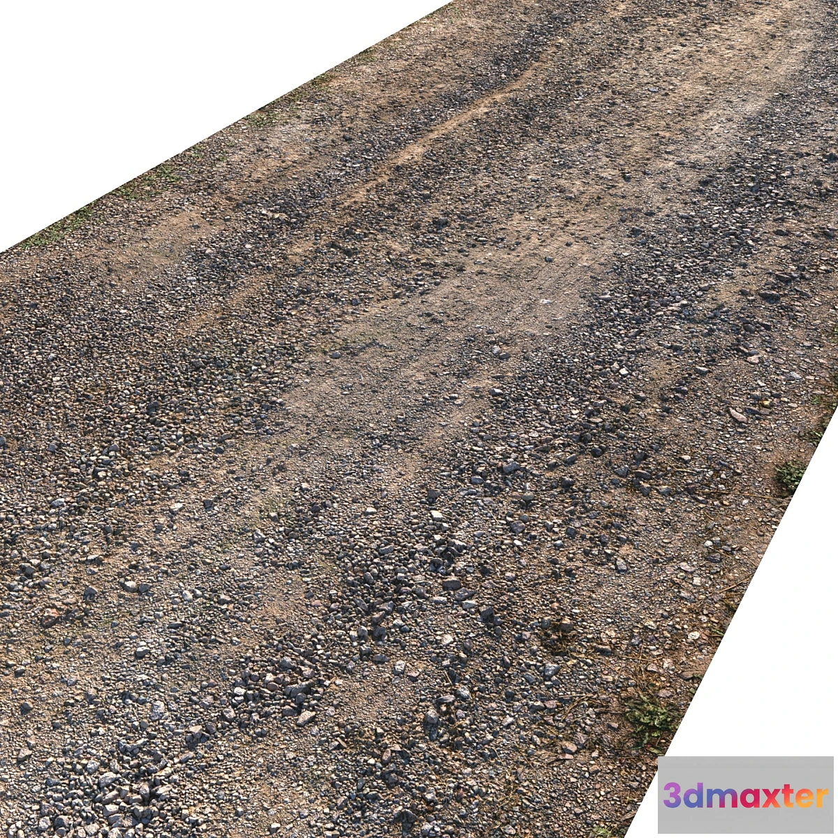1340206 - Gravel road (18 meters) - No.2 3D Max