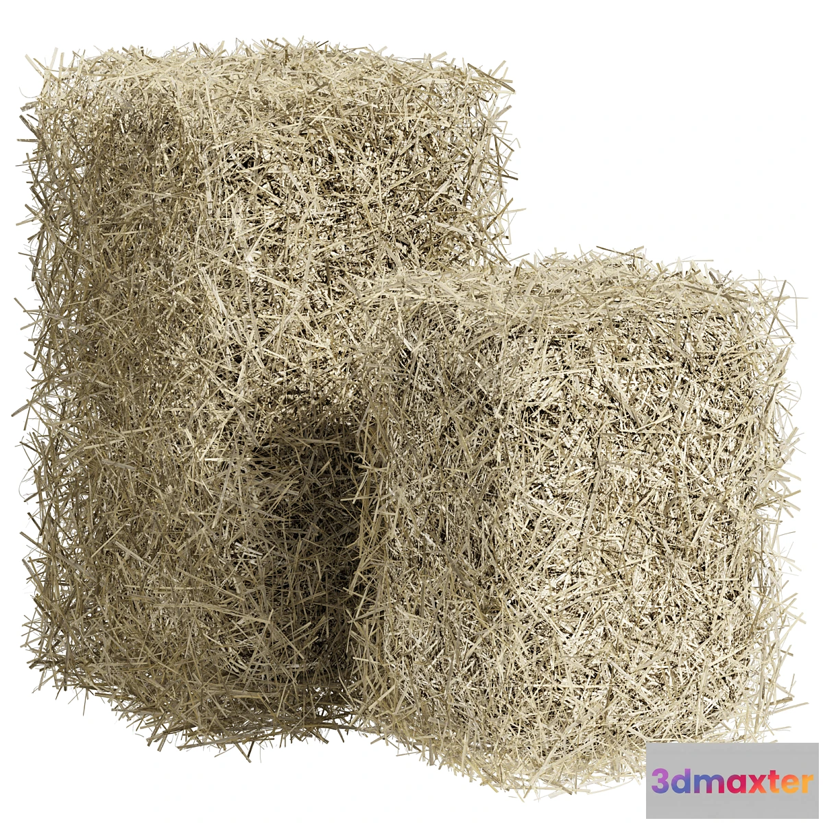 1347610 - Bales of hay 3D Max