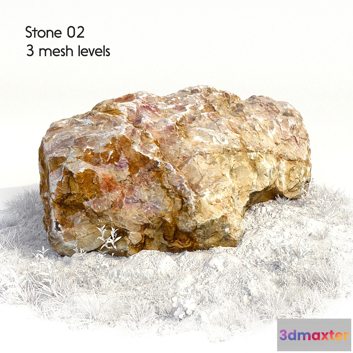 1394846 - Stone 02 3D Max