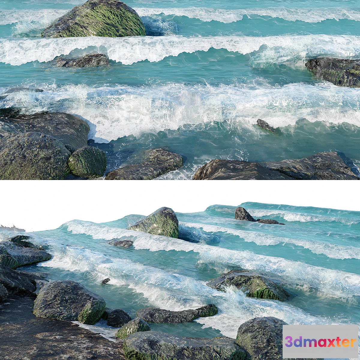 1411448 - Seashore 2 3D Max