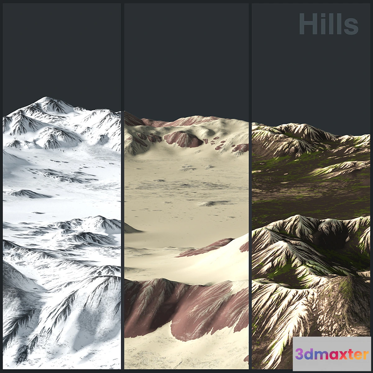 1413402 - Hills 3D Max
