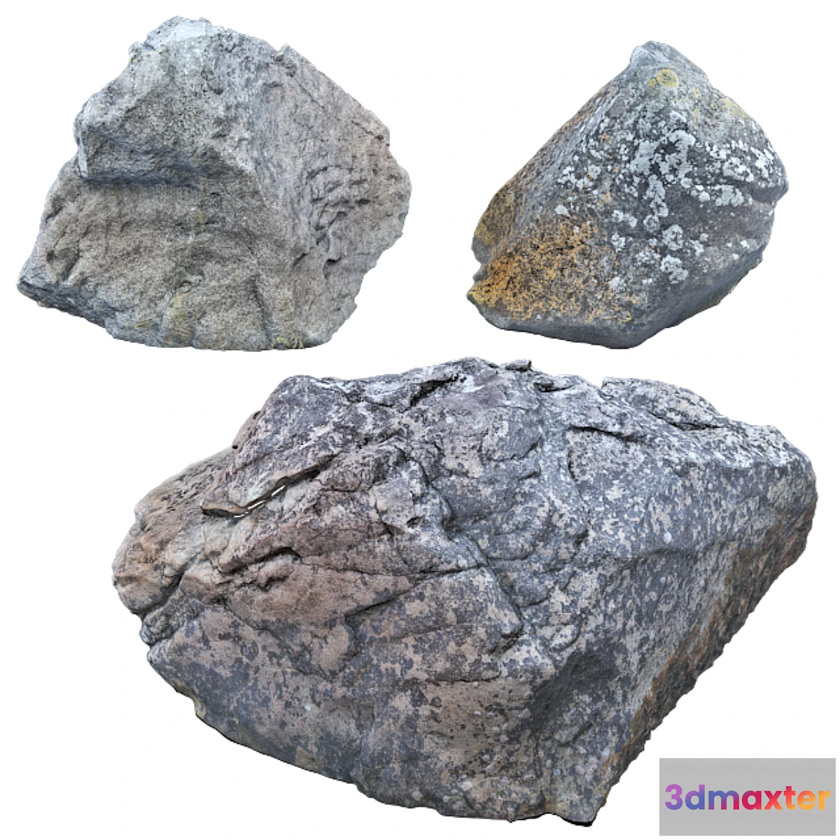 1451784 - Beach Rocks Vol.04 3D Max